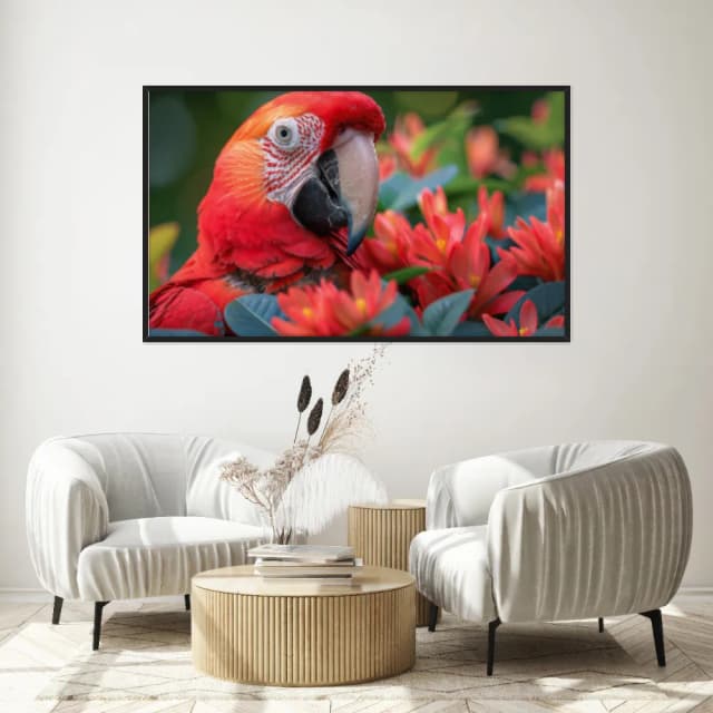 Quadro Decorativo Papagaio