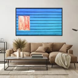 Quadro Decorativo Janela Antiga