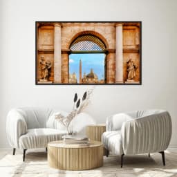 Quadro Decorativo Porta Del Popolo