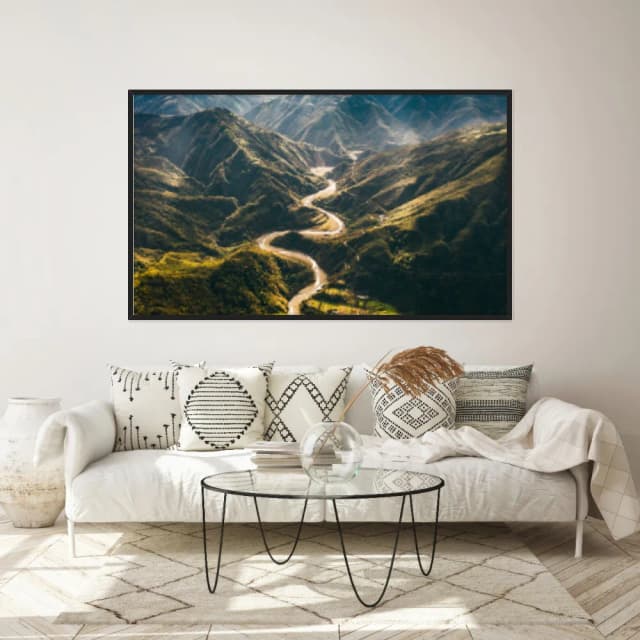 Quadro Decorativo Montanha Em Taiwan