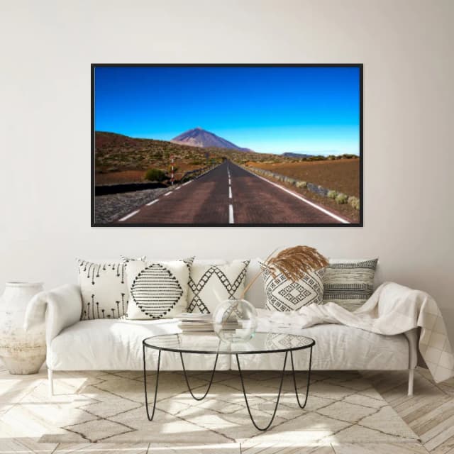 Quadro Decorativo Estrada Com Montanhas