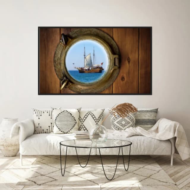 Quadro Decorativo Navio