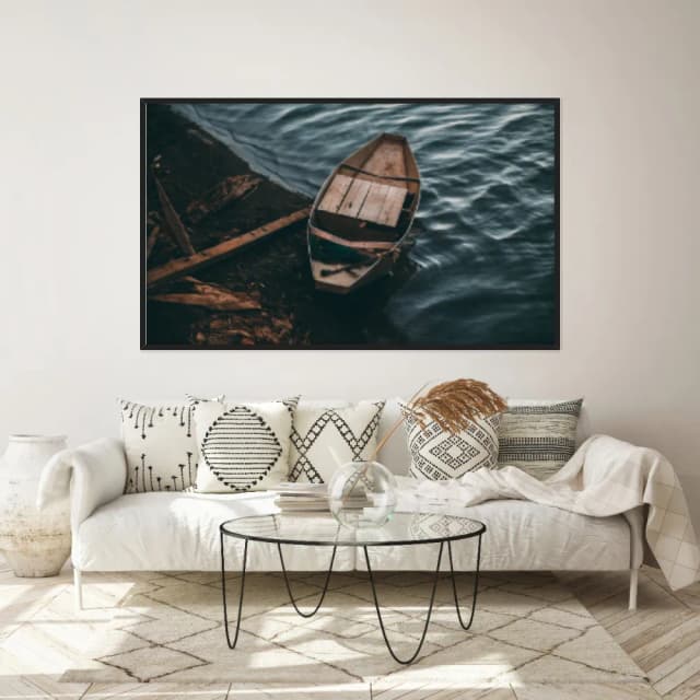 Quadro Decorativo Beira De Lago