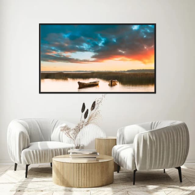 Quadro Decorativo No Lago