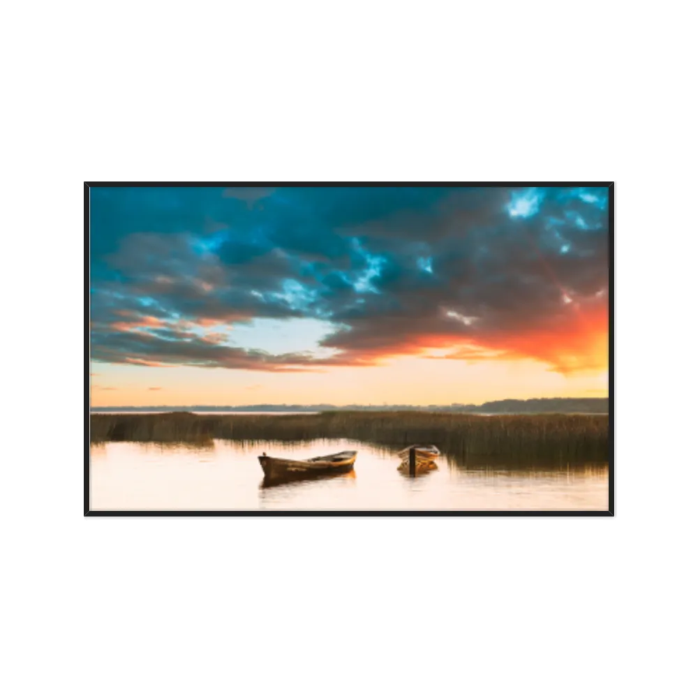 Quadro Decorativo No Lago