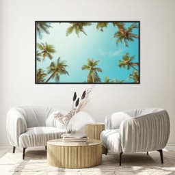 Quadro Decorativo Coqueiro