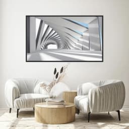 Quadro Decorativo Construção Geométrica