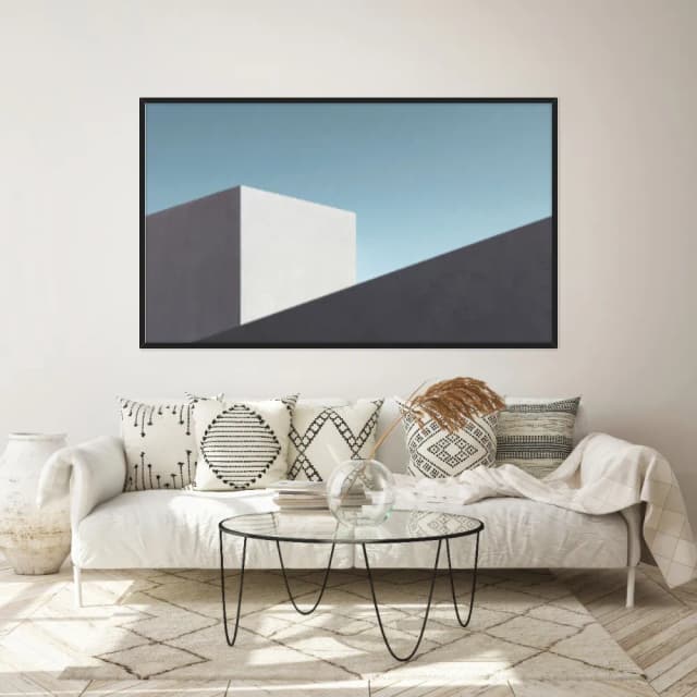 Quadro Decorativo Construção Geométrica