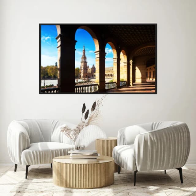 Quadro Decorativo Plaza Espanha