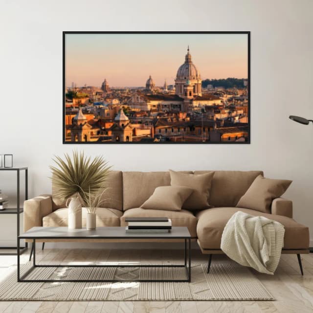 Quadro Decorativo Predio Da Roma