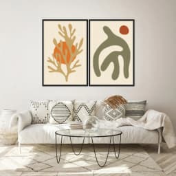 Kit Quadros Decorativos Formas