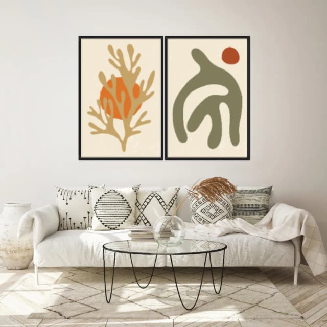 Kit Quadros Decorativos Formas