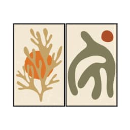 Kit Quadros Decorativos Formas