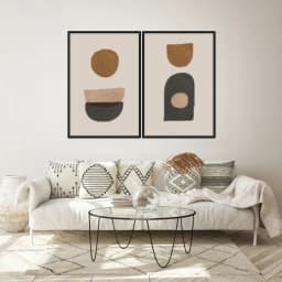 Kit Quadros Decorativos Boho