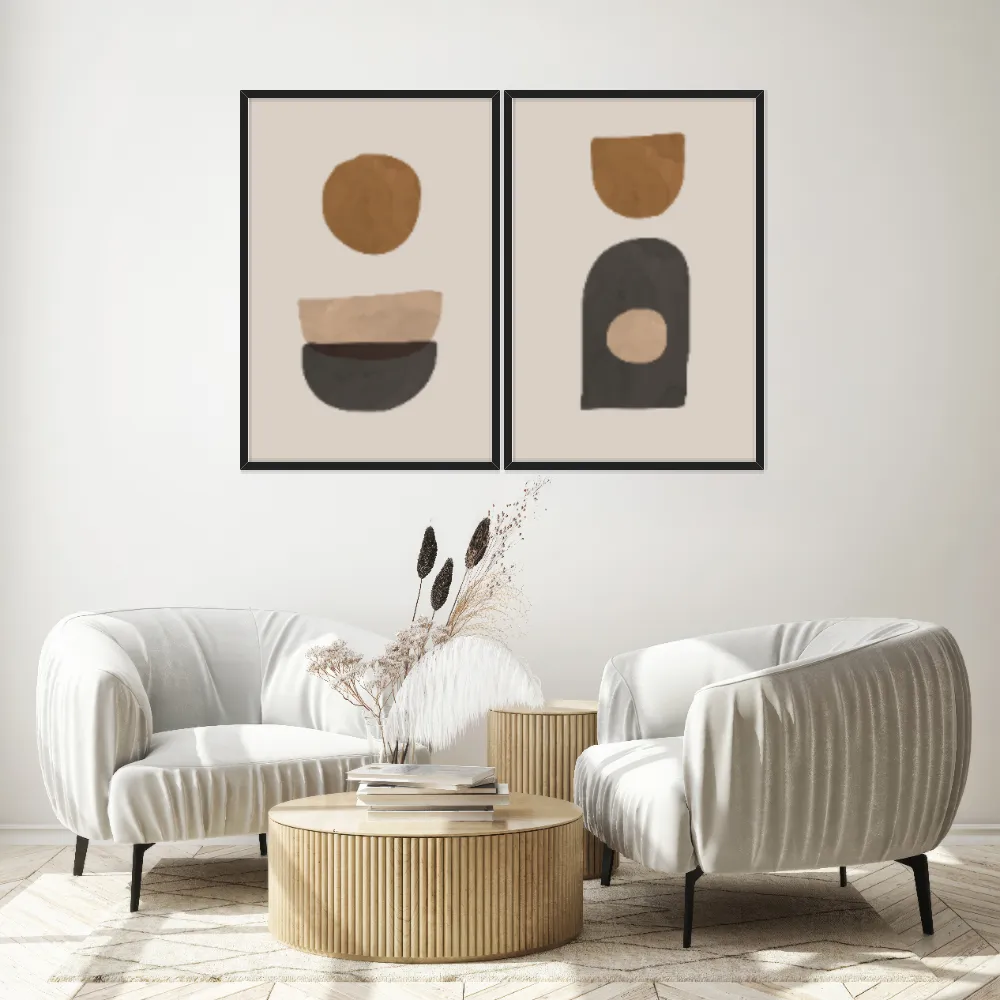 Kit Quadros Decorativos Boho