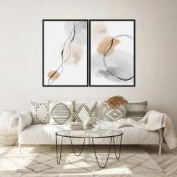 Kit Quadros Decorativos Minimalista