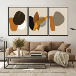 Kit Quadros Decorativos Formas