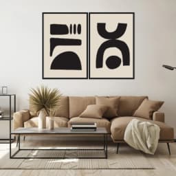 Kit Quadros Decorativos Formas