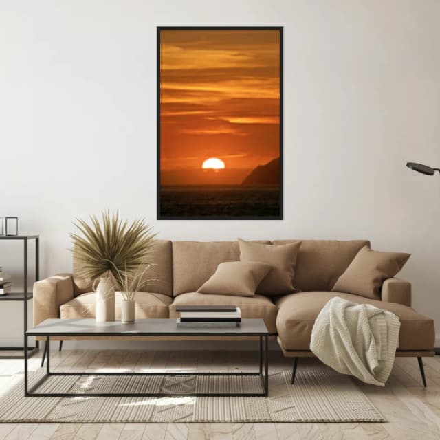Quadro Decorativo Pôr Do Sol