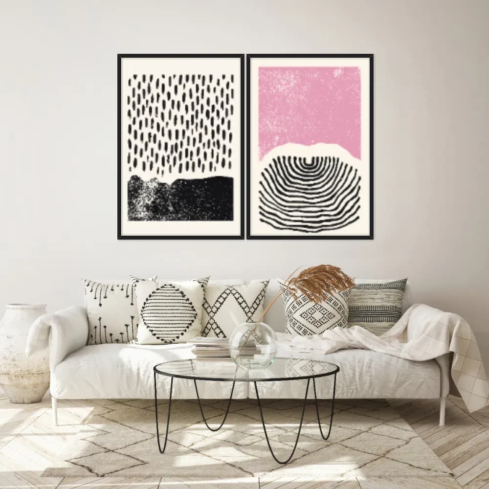 Kit Quadros Decorativos Formas
