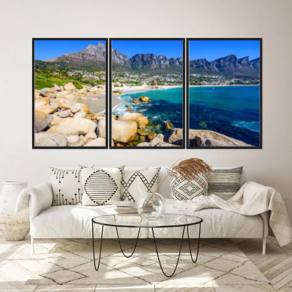 Kit Quadros Decorativos Praia