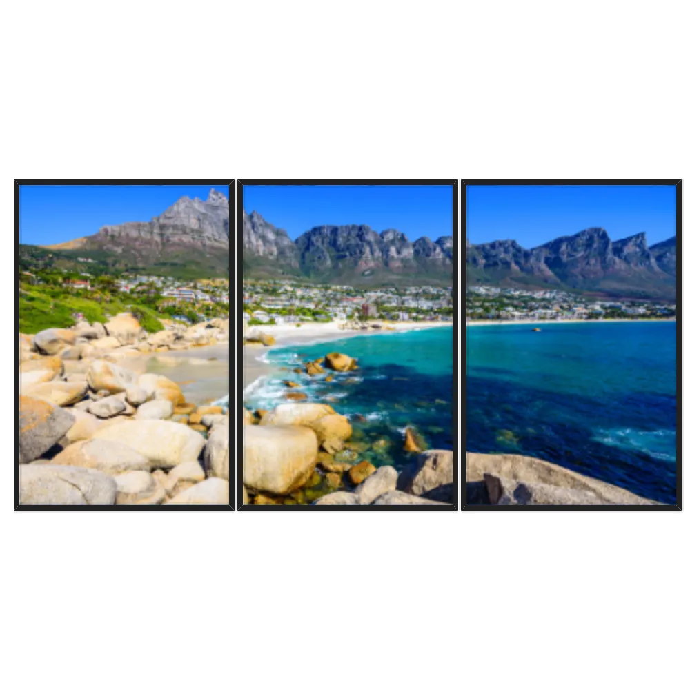 Kit Quadros Decorativos Praia