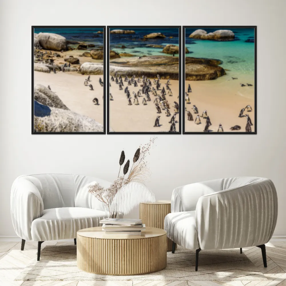 Kit Quadros Decorativos Praia