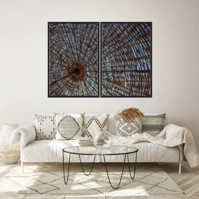 Kit Quadros Decorativos Madeira