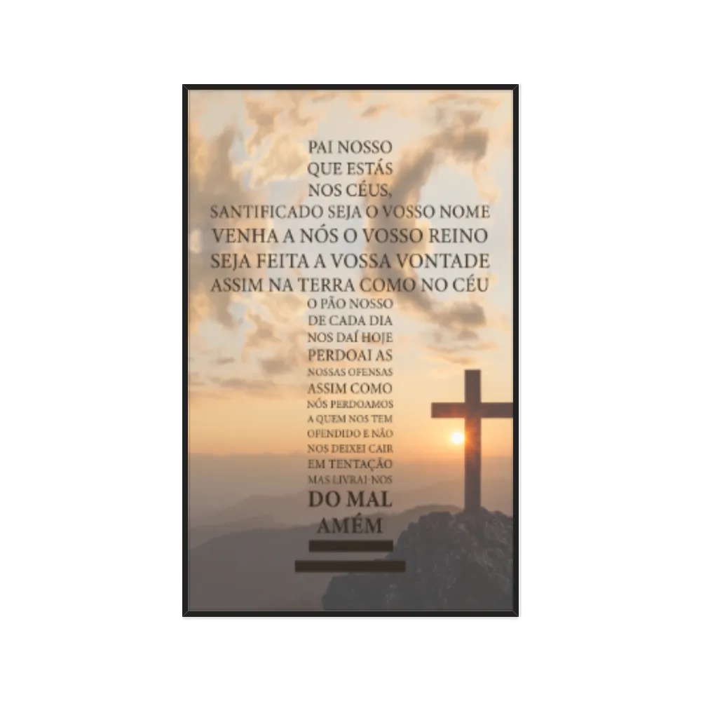Quadro Decorativo Pai Nosso