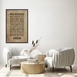 Quadro Decorativo Pai Nosso
