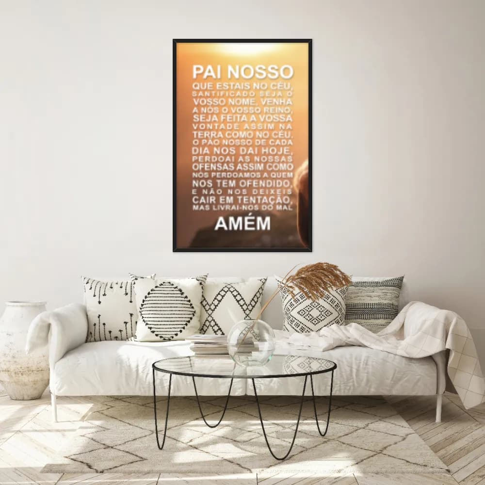 Quadro Decorativo Pai Nosso