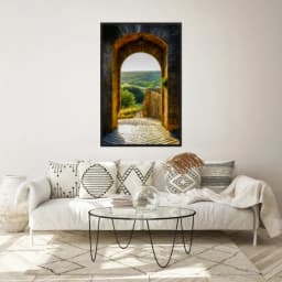 Quadro Decorativo Porta Itália