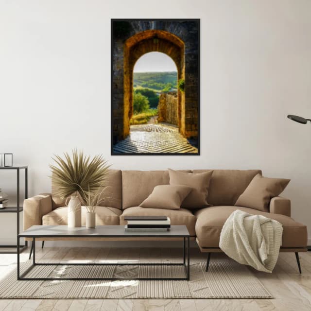 Quadro Decorativo Porta Itália