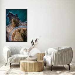 Quadro Decorativo Estrada No Mar