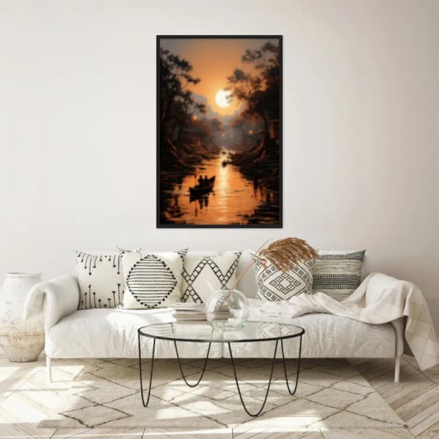 Quadro Decorativo Pôr Do Sol
