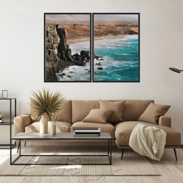 Kit Quadros Decorativos Mar