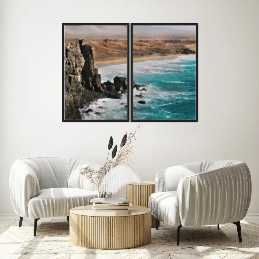 Kit Quadros Decorativos Mar