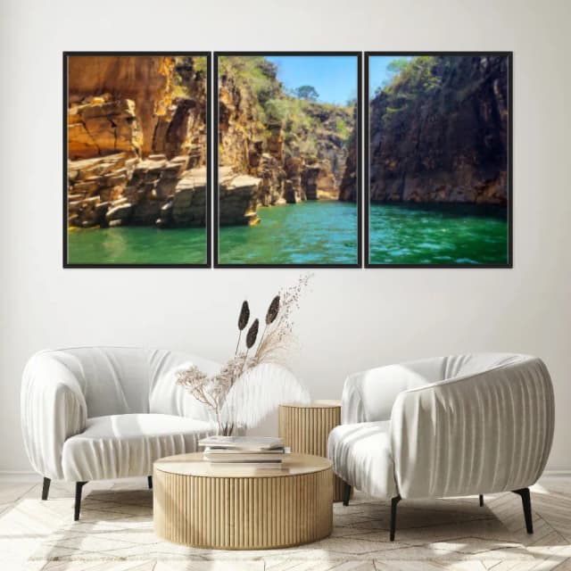 Kit Quadros Decorativos Furnas