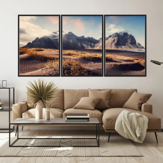 Kit Quadros Decorativos Montanha