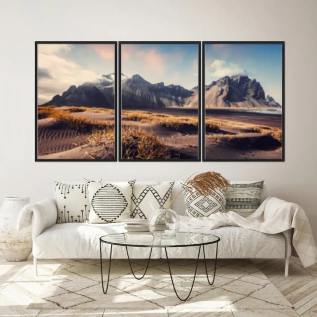 Kit Quadros Decorativos Montanha