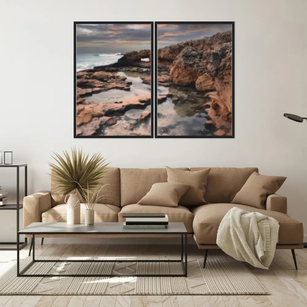 Kit Quadros Decorativos Praia