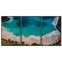 Kit Quadros Decorativos Praia