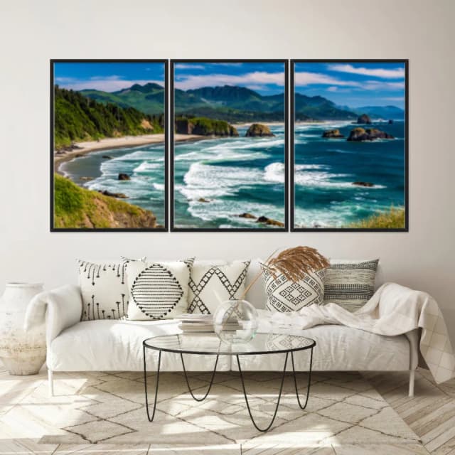 Kit Quadros Decorativos Mar