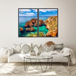 Kit Quadros Decorativos Ponta Da Piedade Portugal