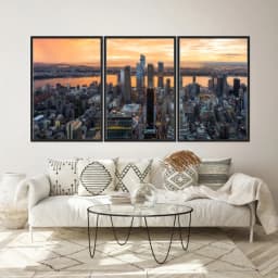 Kit Quadros Decorativos Nova York
