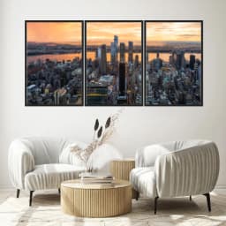 Kit Quadros Decorativos Nova York