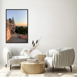 Quadro Decorativo Bastiao Dos Pescadores Budapeste