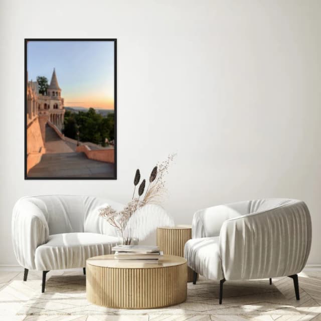 Quadro Decorativo Bastiao Dos Pescadores Budapeste