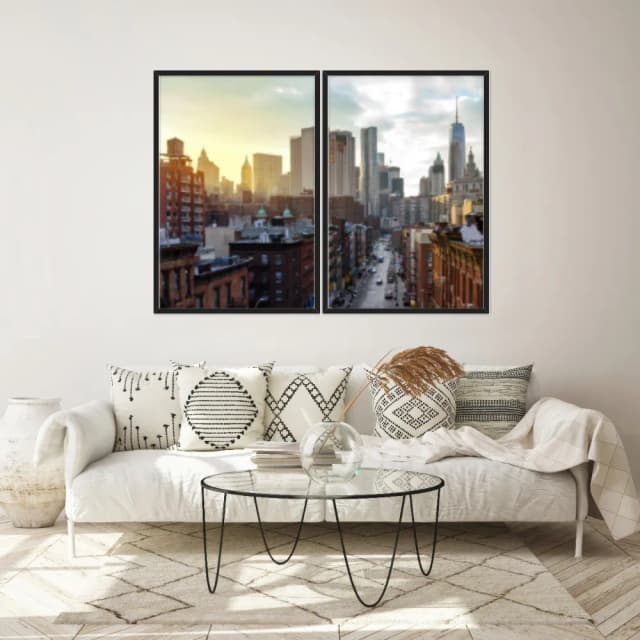 Kit Quadros Decorativos Manhattan Nova York