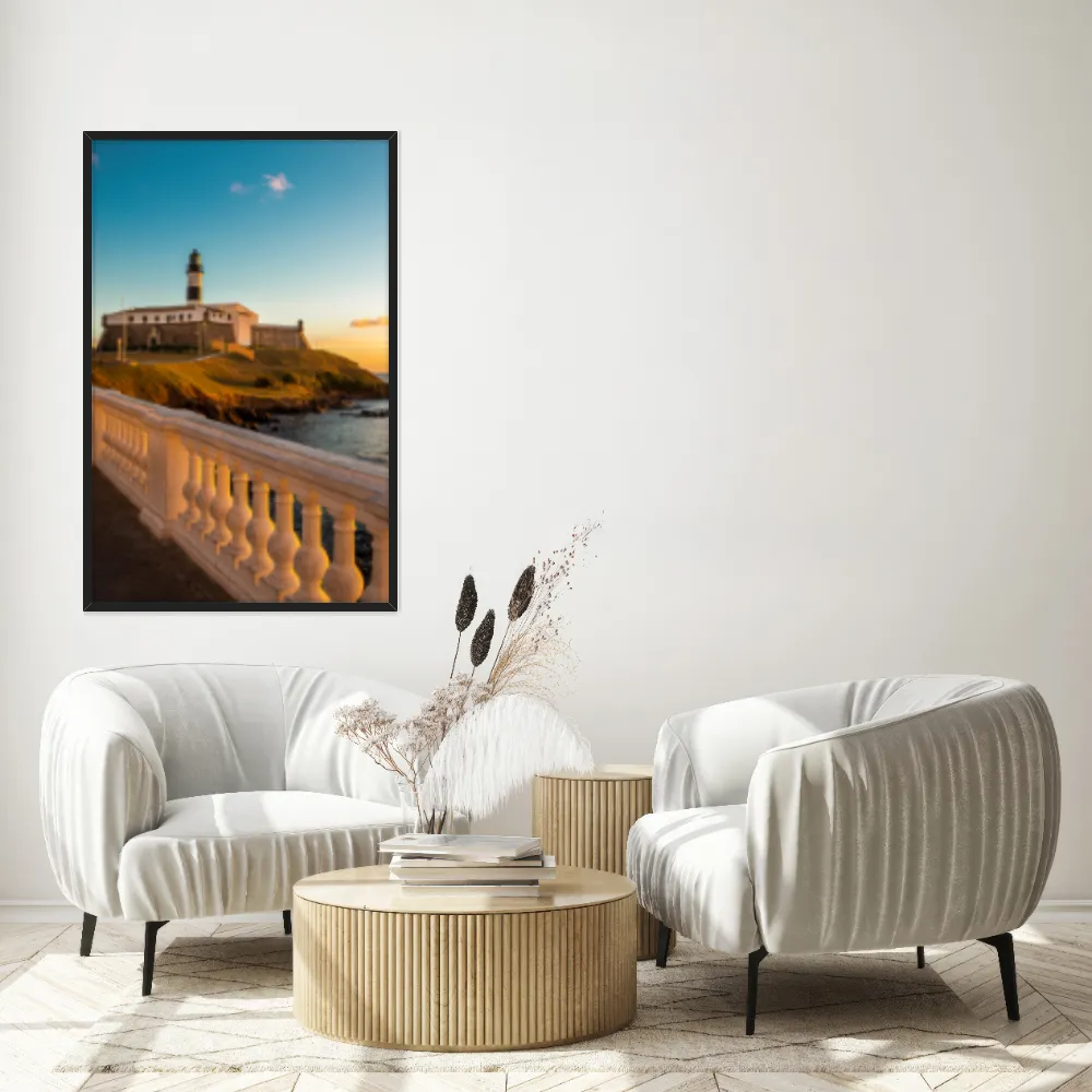 Quadro Decorativo Farol Da Barra Bahia